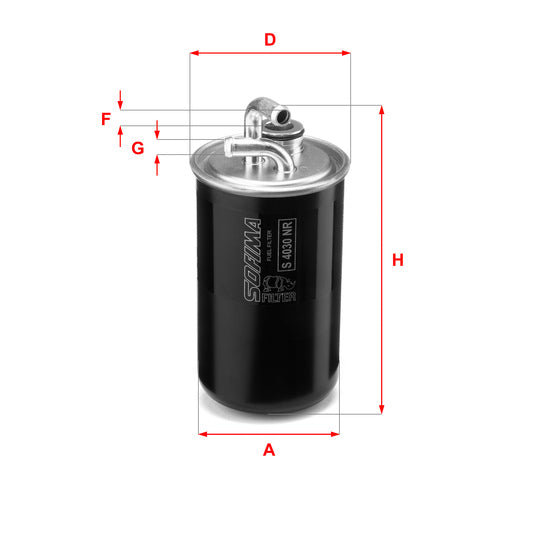 Sofima Fuel filter to suit Chrysler