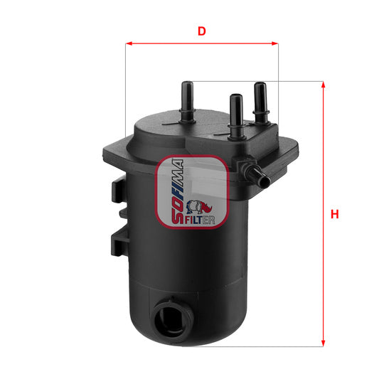 Sofima Fuel filter to suit Nissan, Renault