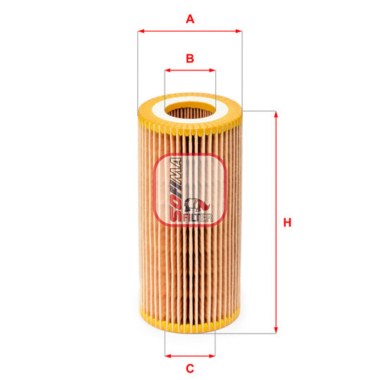 Sofima Oil filter to suit Mercedes-Benz