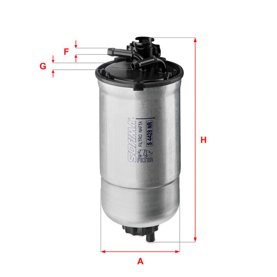 Sofima Fuel filter to suit VAG