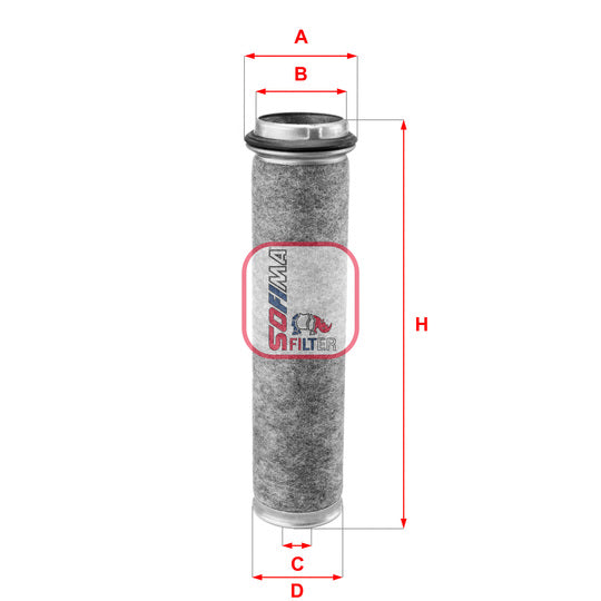 Bosch Air filter to suit Ford, Audi, VW