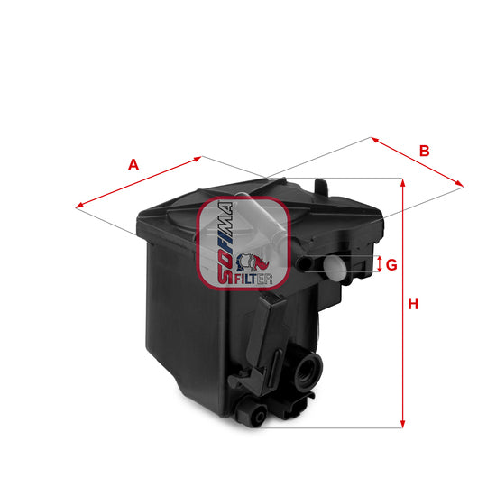 Sofima Fuel filter to suit Ford, Mazda, Peugeot