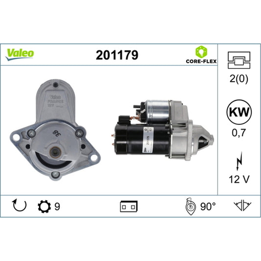 Valeo Starter to suit Ford, Opel, Vauxhall