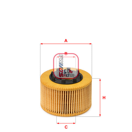 Sofima Oil filter to suit Ford, Jaguar