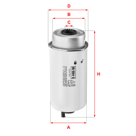 Sofima Fuel filter to suit Ford