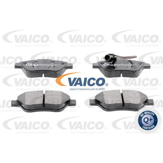 Vaico Brake Pad Set, disc brake to suit Ford, Peugeot, Citroën
