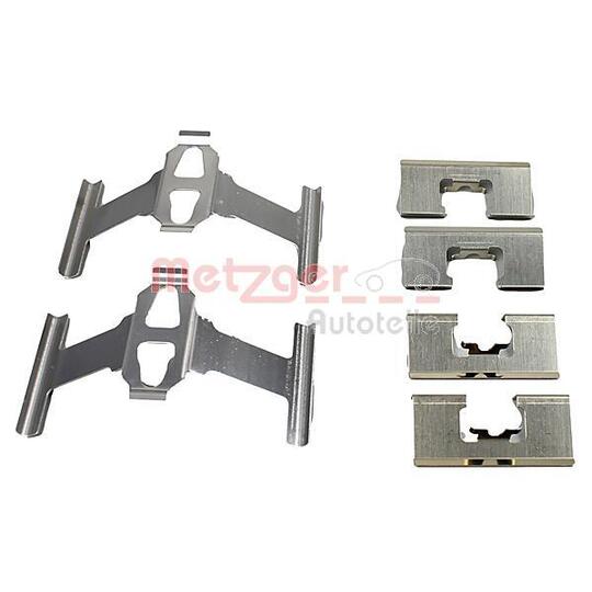 Metzger Accessory Kit, disc brake pad to suit Honda, Rover