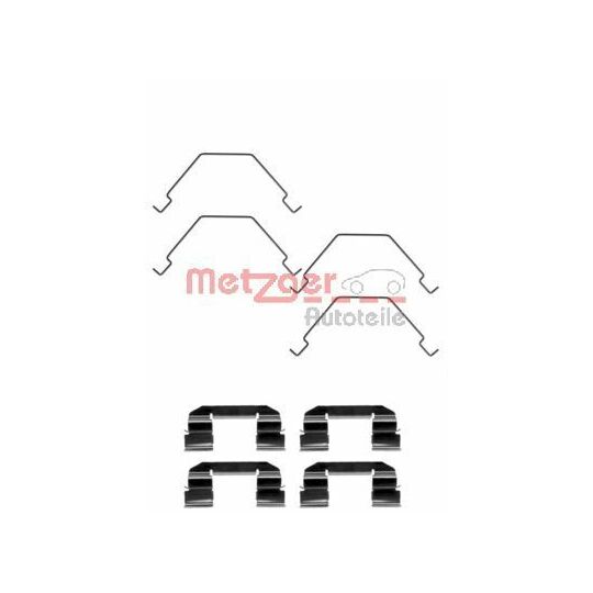 Metzger Accessory Kit, disc brake pad