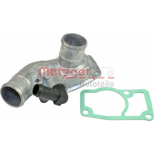Metzger Thermostat, coolant to suit Opel, Vauxhall