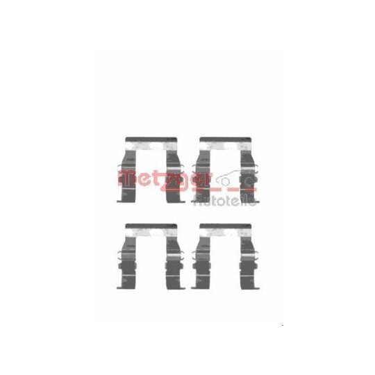 Metzger Accessory Kit, disc brake pad to suit Mitsubishi