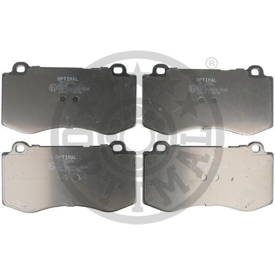 Optimal Brake Pad Set, disc brake to suit Mercedes-Benz