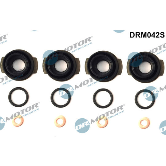 Dr.Motor Automotive Seal Kit, injector nozzle to suit Ford