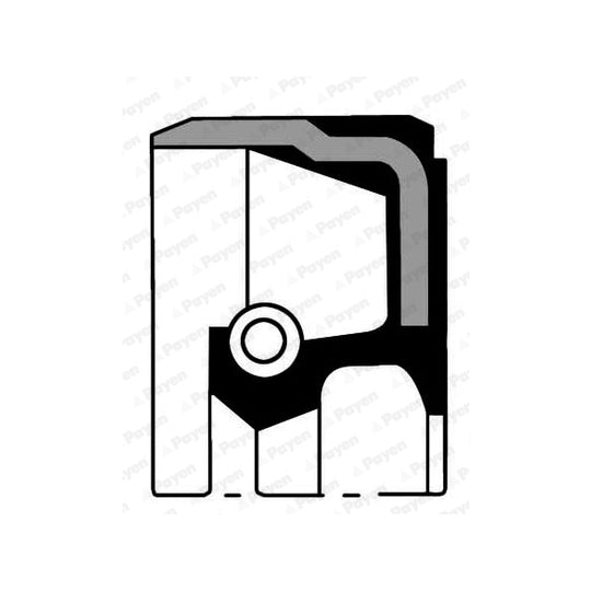 Payen Shaft Seal, crankshaft to suit Volvo, Renault Trucks