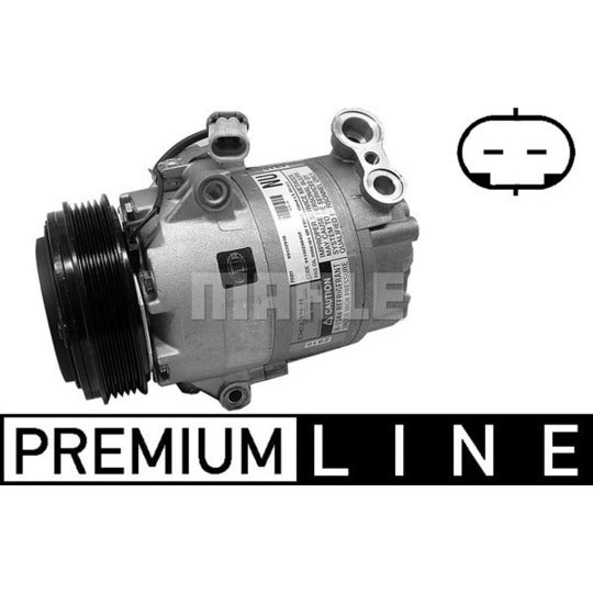 Mahle Compressor, air conditioning to suit Opel, Vauxhall