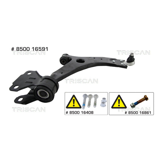 Triscan Track Control Arm to suit Ford