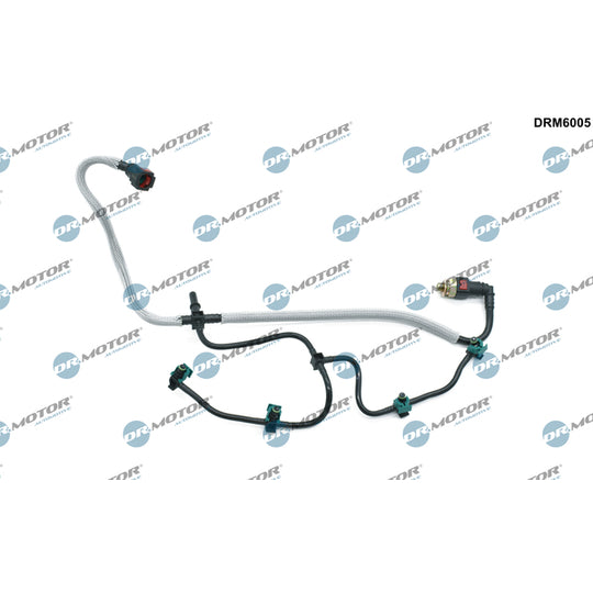 Dr.Motor Automotive Hose, fuel overflow to suit Ford, Land Rover