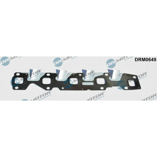 Dr.Motor Automotive Gasket, exhaust manifold to suit Ford, Peugeot, Fiat
