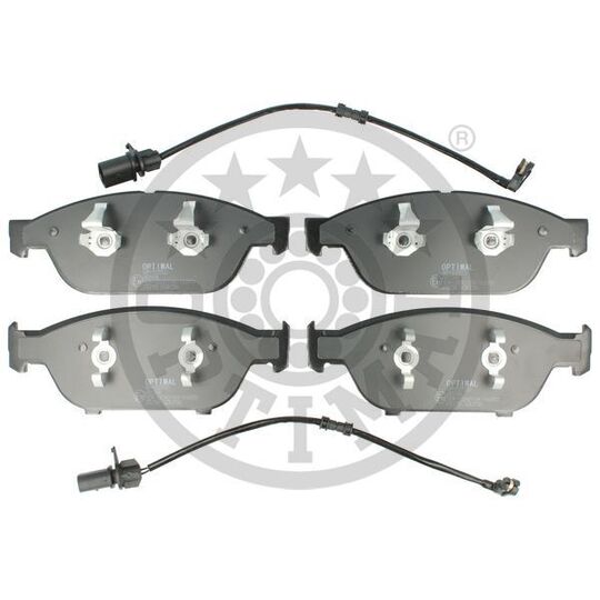 Optimal Brake Pad Set, disc brake to suit Audi