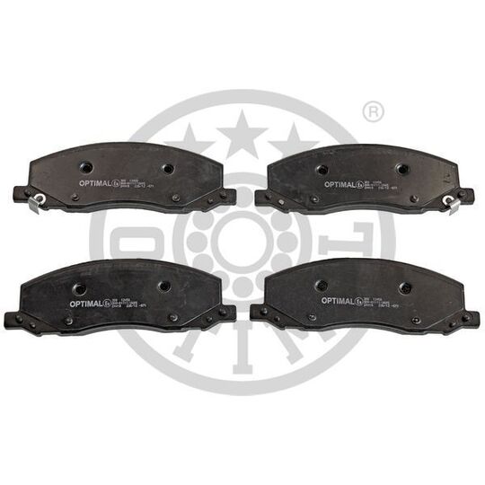 Optimal Brake Pad Set, disc brake to suit Opel, Vauxhall, Saab