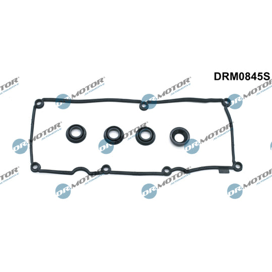 Dr.Motor Automotive Gasket Set, cylinder head cover to suit Audi, VW, Seat