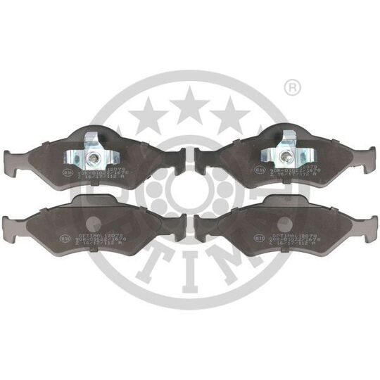 Optimal Brake Pad Set, disc brake to suit Ford, Mazda
