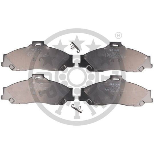 Optimal Brake Pad Set, disc brake to suit Ford, Mazda