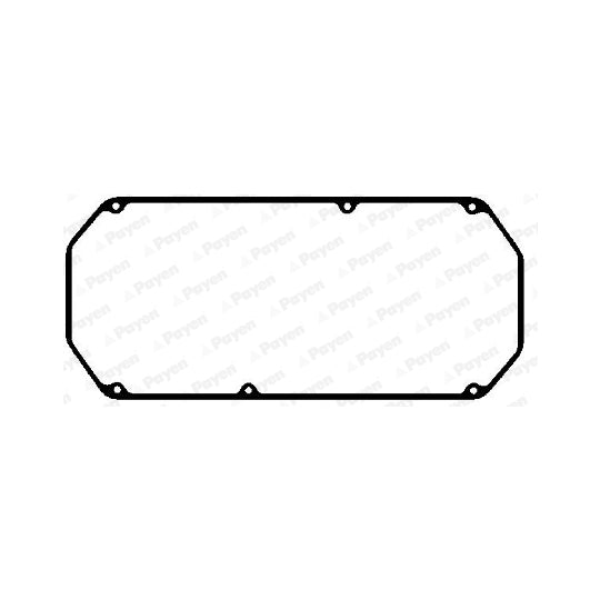 Payen Gasket, cylinder head cover to suit Mitsubishi