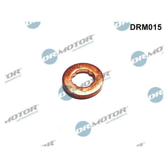 Dr.Motor Automotive Seal Ring, injector to suit Ford, Peugeot, Citroën