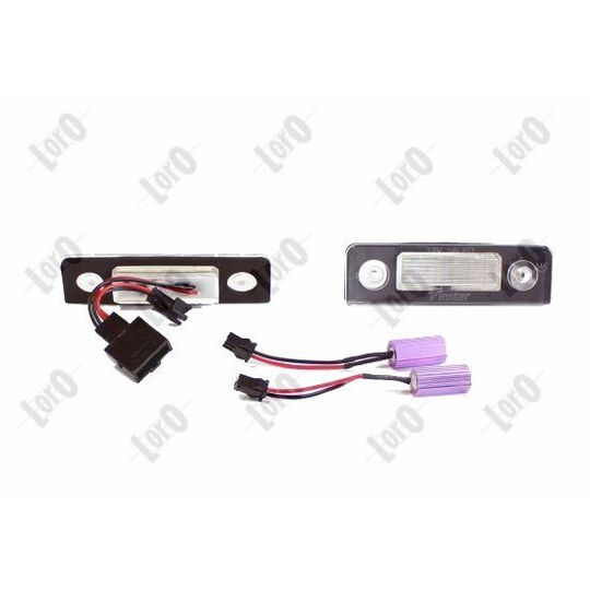Depo Licence Plate Light to suit Skoda