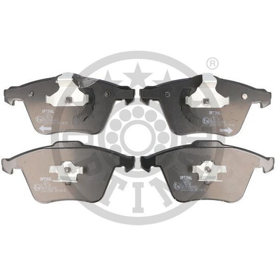 Optimal Brake Pad Set, disc brake to suit Ford, Mazda, Volvo