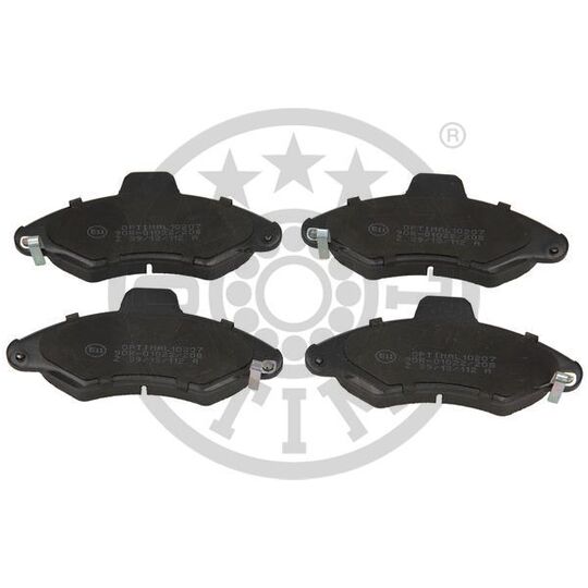 Optimal Brake Pad Set, disc brake to suit Ford