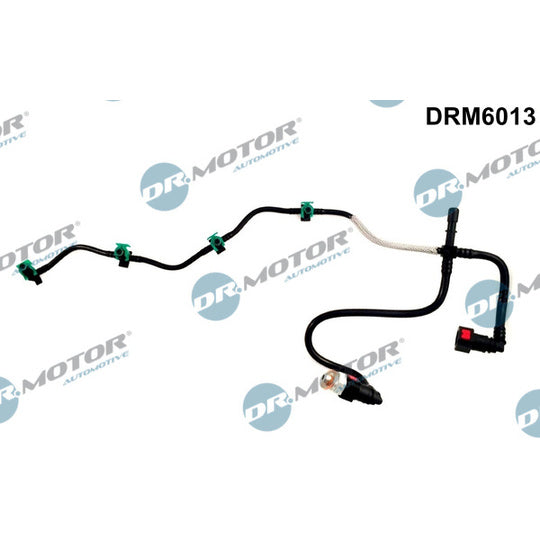 Dr.Motor Automotive Hose, fuel overflow to suit Ford