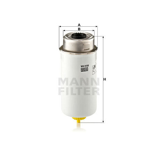 Mann-Filter Fuel filter to suit Ford
