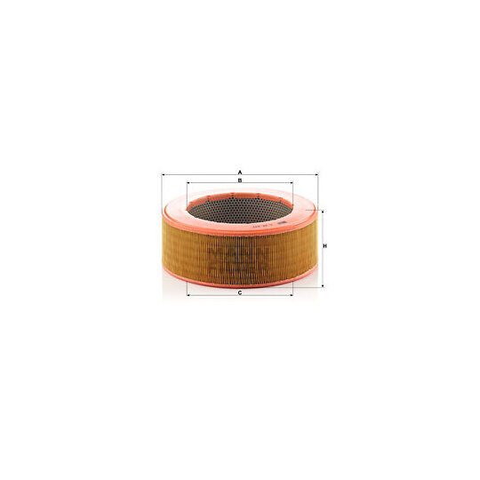 Mann-Filter Air filter to suit Ford