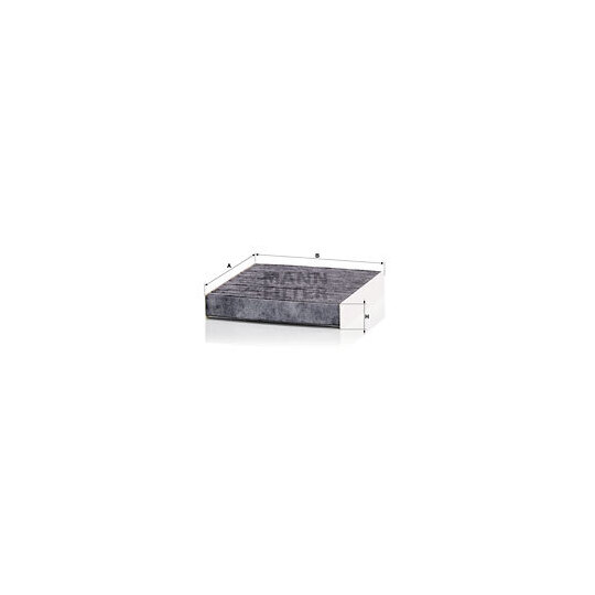 Mann-Filter Filter, interior air to suit Nissan, Renault, Lada