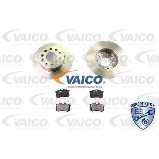 Vaico Brake Set, disc brakes to suit Audi, VW, Seat