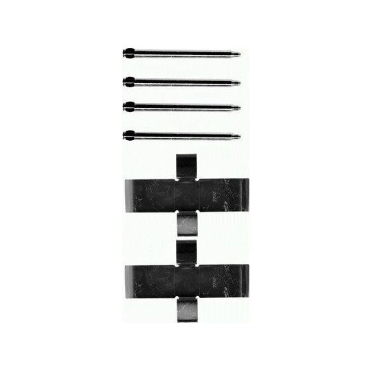 Textar Accessory Kit, disc brake pad