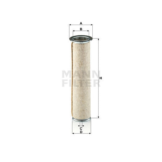 Mann-Filter Secondary Air Filter to suit Fiat, Case, Hitachi