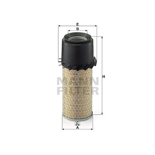 Mann-Filter Air filter to suit Mitsubishi, Ford, Nissan