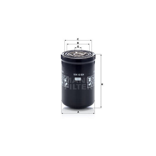 Mann-Filter Oil filter to suit Case, New Holland, Volvo