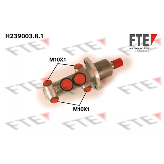 Fte Brake Master Cylinder to suit Peugeot, Citroën, Fiat