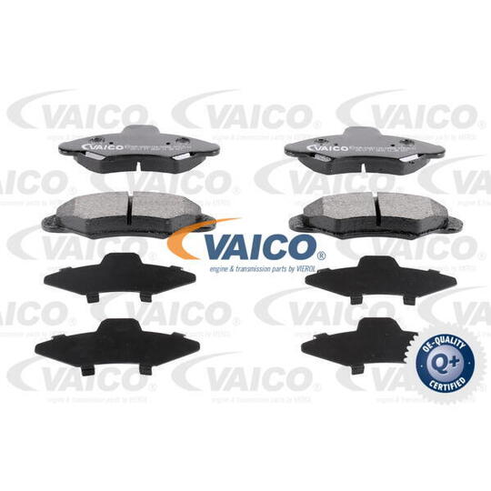 Vaico Brake Pad Set, disc brake to suit Ford, Mercedes-Benz, Citroën