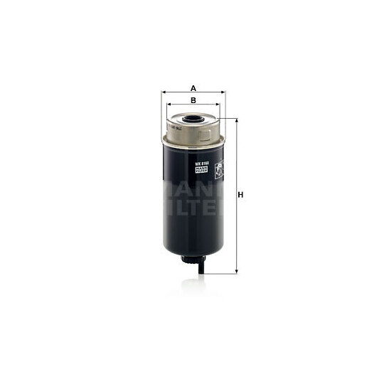 Mann-Filter Fuel filter to suit Case, Massey Ferguson, New Holland
