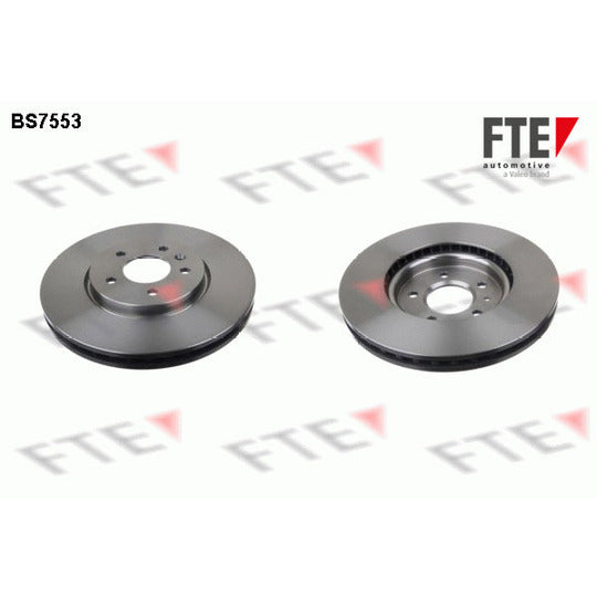 Fte Brake Disc to suit Opel, Vauxhall