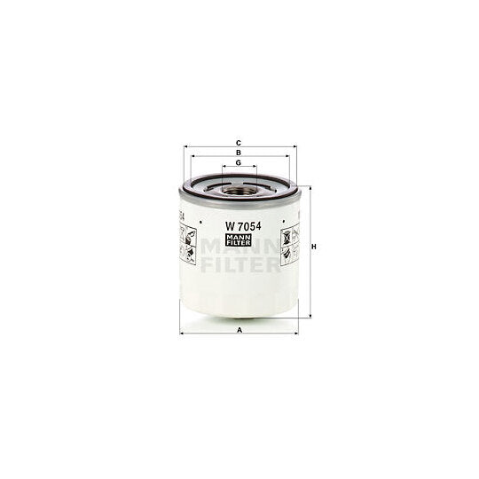 Mann-Filter Oil filter to suit Ford
