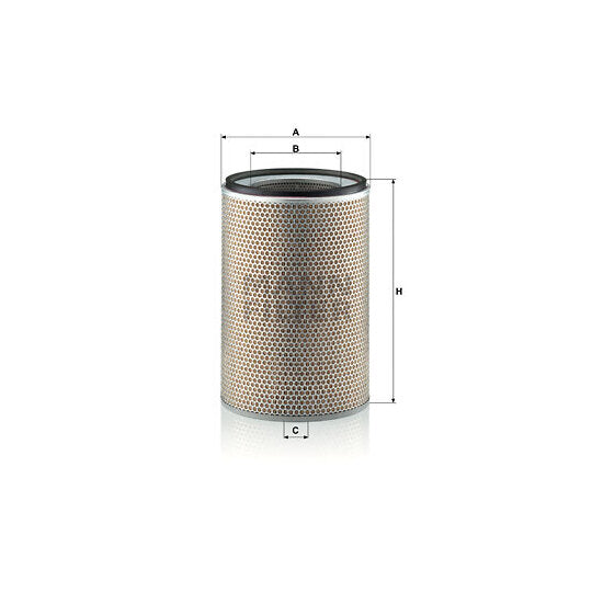 Mann-Filter Air filter to suit Mitsubishi, Ford, Nissan