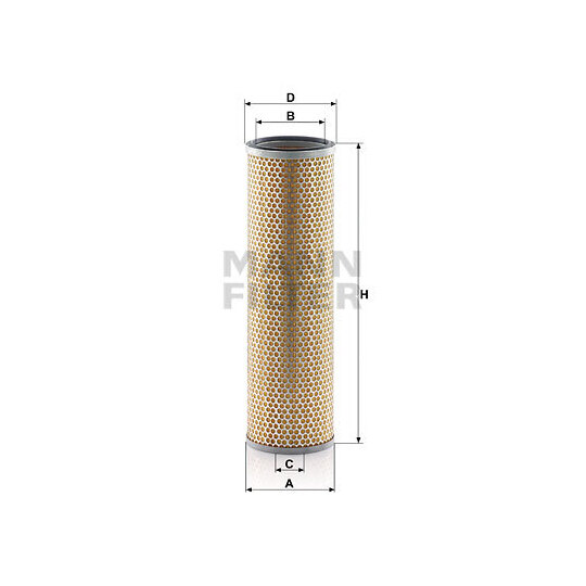 Mann-Filter Secondary Air Filter to suit Volvo