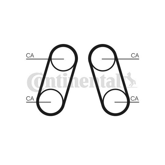Triscan Timing Belt to suit Land Rover, Mg, Morris