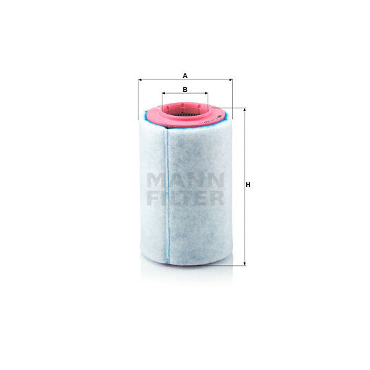 Mann-Filter Air filter to suit Peugeot, Citroën, Fiat