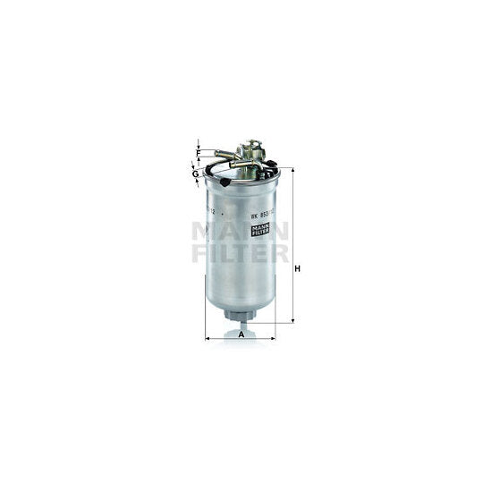 Mann-Filter Fuel filter to suit VAG